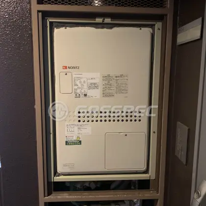 施工後の暖房熱源機（ノーリツ GTH-2444AWX3H-H-1 BL）