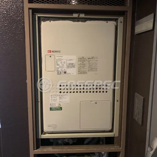 交換後の暖房熱源機（ノーリツ GTH-2444AWX3H-H-1 BL）