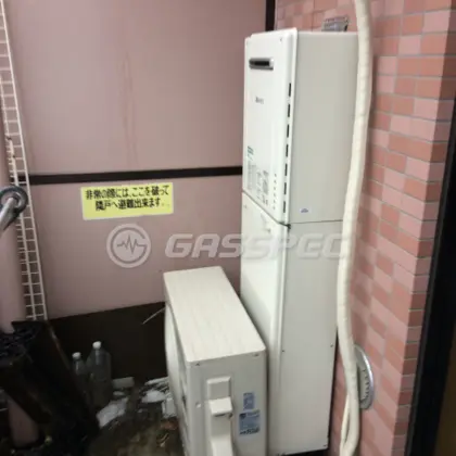 施工後の給湯器（ノーリツ GT-2060SAWX-1 BL）