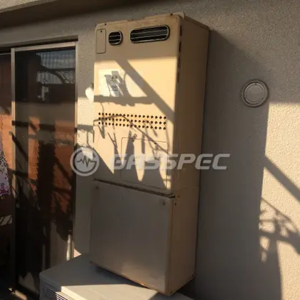 施工前の暖房熱源機