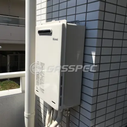 施工後の給湯器（リンナイ RUJ-A1610W）