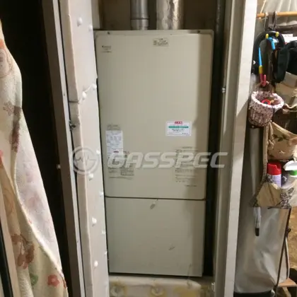 施工前の給湯器（GTH-162AWD-FF）