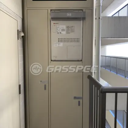 施工後の暖房熱源機（ノーリツ GTH-2444AWX6H-1 BL）