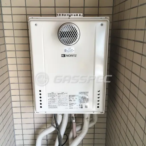 交換後の給湯器（ノーリツ GT-1660SAWX-T-1 BL）