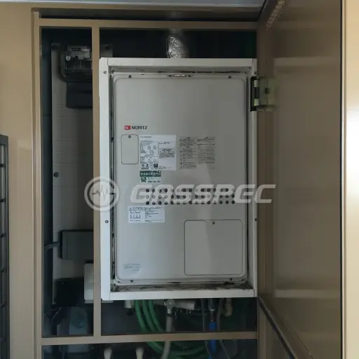 交換後の暖房熱源機（ノーリツ GTH-2444SAWX3H-H-1 BL）