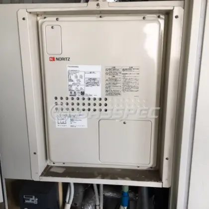 施工後の暖房熱源機（ノーリツ GTH-2445SAWX3H-H-1 BL）