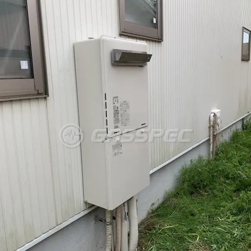 交換後の給湯器（リンナイ RUF-A2405SAW(B)）