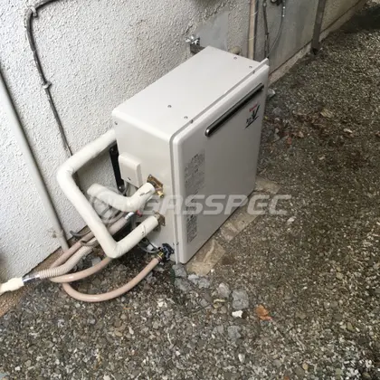 施工後の給湯器（リンナイ RUF-A1610SAG(A)）