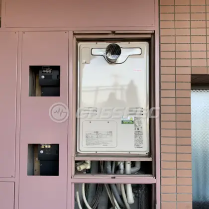 施工後の暖房熱源機（リンナイ RUFH-A2400SAT）