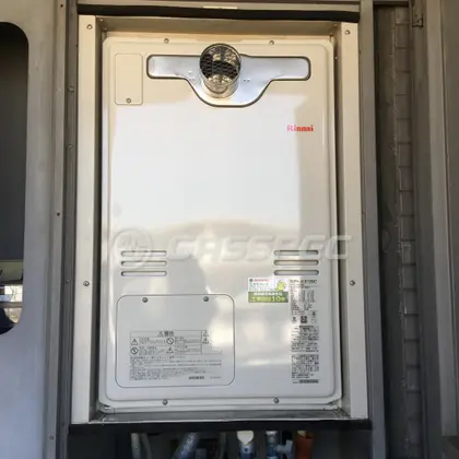 施工後の暖房熱源機（リンナイ RUFH-A1610SAT）