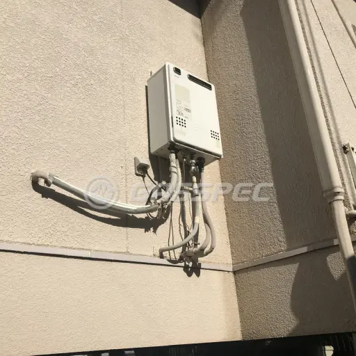 交換前の給湯器