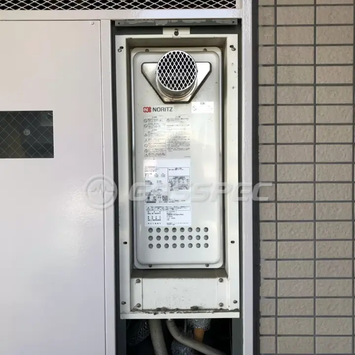 交換前の給湯器（ノーリツ GT-2003SAW-T）