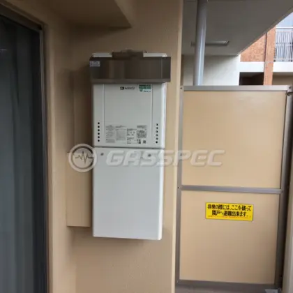 施工後の給湯器（ノーリツ GT-2460AWX-1 BL）