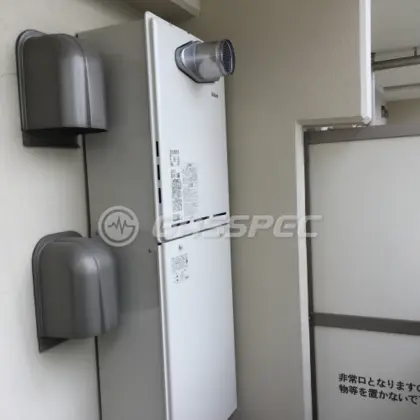 施工後の給湯器（リンナイ RUF-A1605SAT(B)）