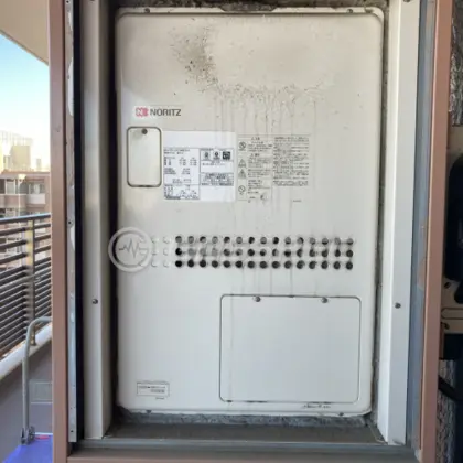 施工前の暖房熱源機