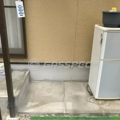 施工前の乾太くん