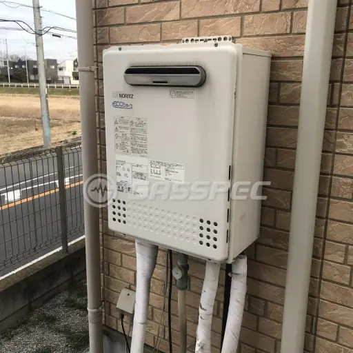 交換前の給湯器（ノーリツ GT-C2442SAWX-MB）