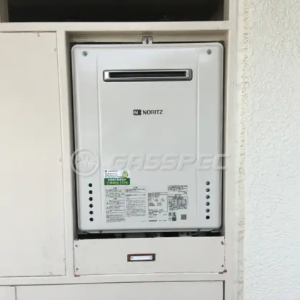 施工後の給湯器（ノーリツ GT-1660SAWX-1 BL）