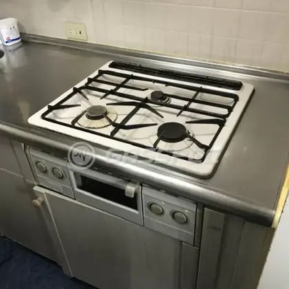 施工前のビルトインガスコンロ（GCU-60NG）