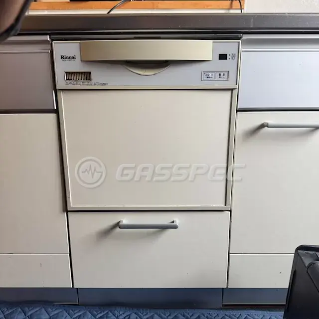 交換前のビルトイン食洗機（リンナイ RKW-458C-G）