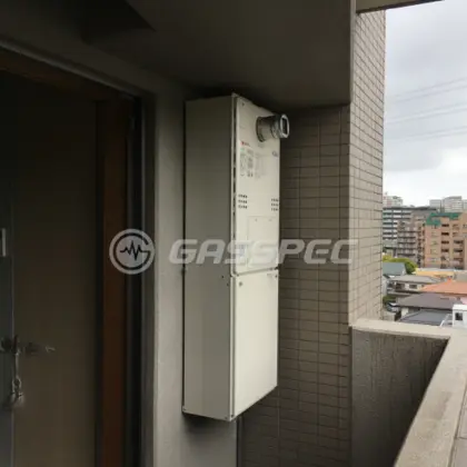 施工後の暖房熱源機（ノーリツ GTH-C2450AW3H-T-1 BL）