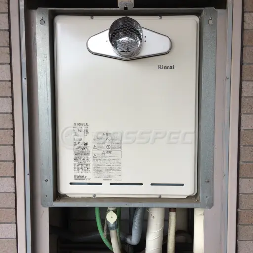 交換後の給湯器（リンナイ RUF-A2405SAT-L(B)）