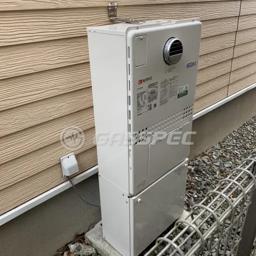 交換後の暖房熱源機（ノーリツ GTH-C2451SAW6H-1 BL）
