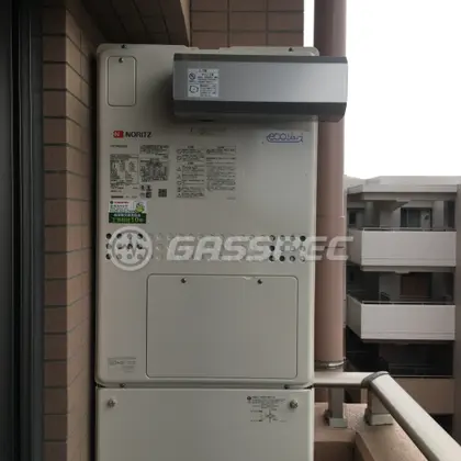 施工後の暖房熱源機（ノーリツ GTH-C2450AW3H-1 BL）