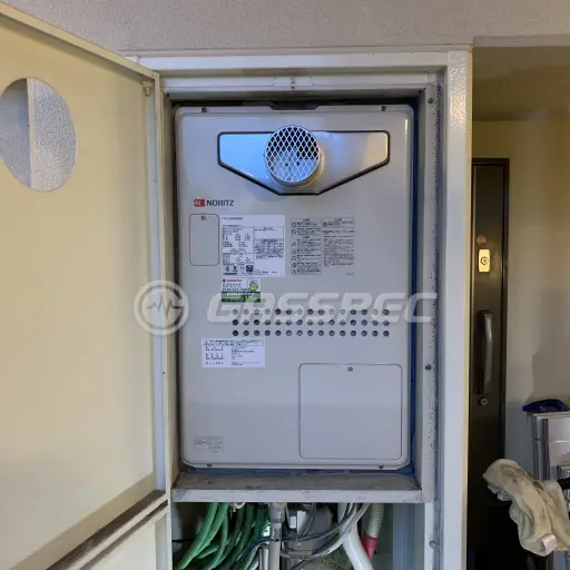 交換後の暖房熱源機（ノーリツ GTH-2444AWX3H-T-1 BL）