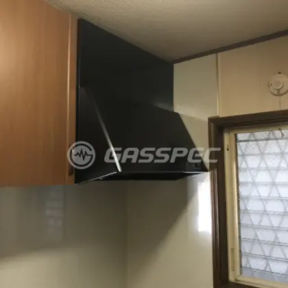 施工前のレンジフード（KBR(S)-756R）