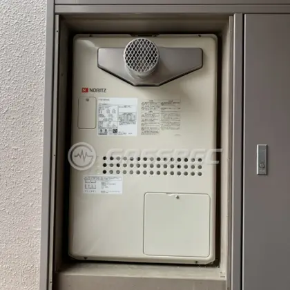 施工後の暖房熱源機（ノーリツ GTH-2444AWX-T-1 BL）