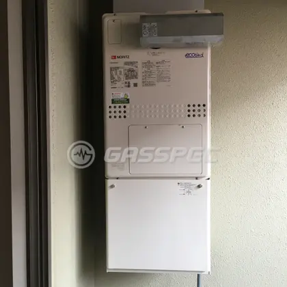 施工後の暖房熱源機（ノーリツ GTH-C2450AW3H-1 BL）