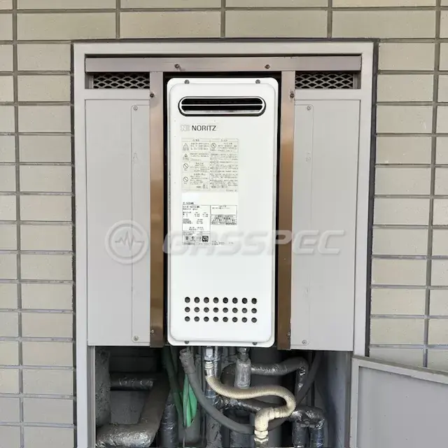 交換前の給湯器（ノーリツ GT-1633SAWX）