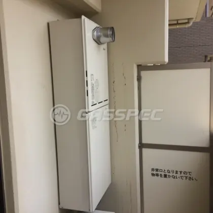 施工後の給湯器（リンナイ RUF-A1605SAT(B)）