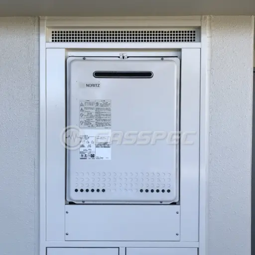 交換前の給湯器（ノーリツ GT-2428SAWX-PS）