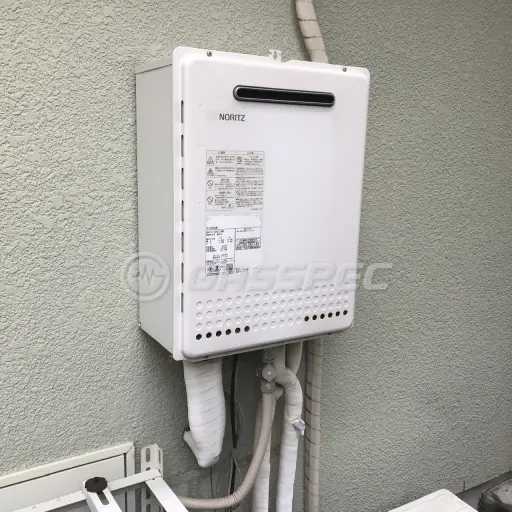 交換前の給湯器（ノーリツ GT-2428SAWX）