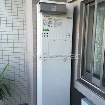施工後の暖房熱源機（ノーリツ GTH-C2450AW3H-1 BL）