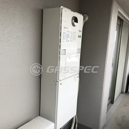 施工後の暖房熱源機（ノーリツ GTH-C2450AW3H-1 BL）