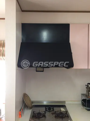 施工前のレンジフード（QGE23AHWZ2）