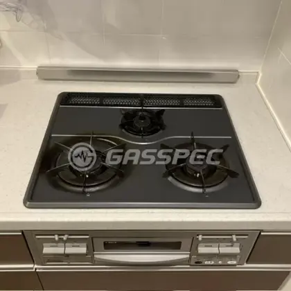 施工前のビルトインガスコンロ（RB31AFR）