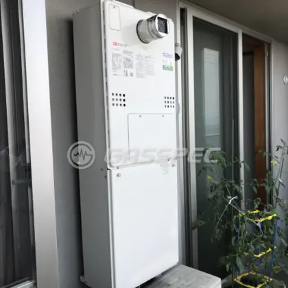 施工後の暖房熱源機（ノーリツ GTH-C2450AW3H-T-1 BL）