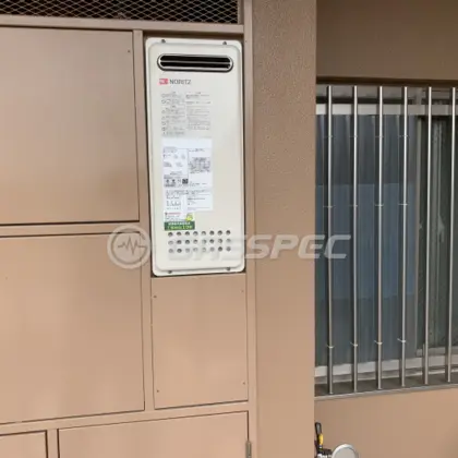 施工後の給湯器（ノーリツ GT-2053SAWX-2 BL）