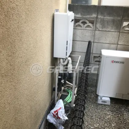 施工前の暖房熱源機