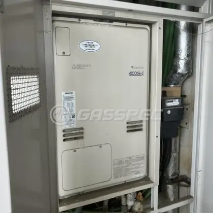 施工前の暖房熱源機（RUFH-K2400SAU2-6）