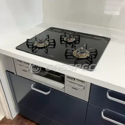 施工前のビルトインガスコンロ（R3G634A0W1V）