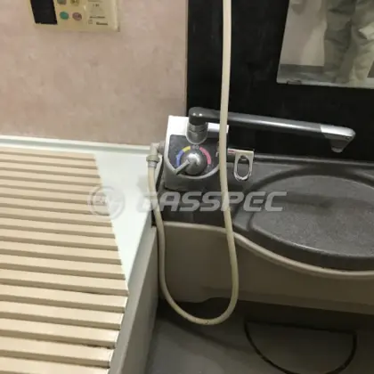 施工前の水栓・蛇口（BF-4646TCR）