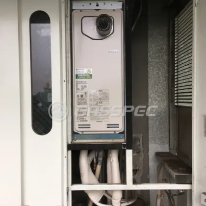 施工後の給湯器（リンナイ RUF-SA1615SAT-L-80）
