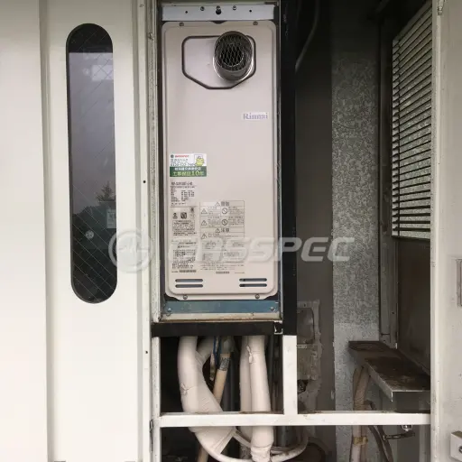 交換後の給湯器（リンナイ RUF-SA1615SAT-L-80）