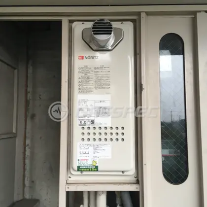施工後の給湯器（ノーリツ GQ-1628AWX-T-DX BL）