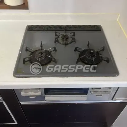 施工前のビルトインガスコンロ（R3G634A0WHV）
